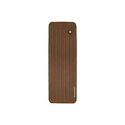 Матрац надувний одинарний Naturehike CNK2450WS035 95 мм із вбудованою помпою (Коричневий)