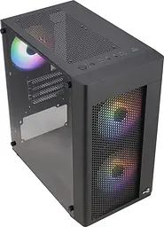 Корпус Aerocool Hexform-G-BK-v2 Black без БП (ACCS-PV38033.11) - мініатюра 6