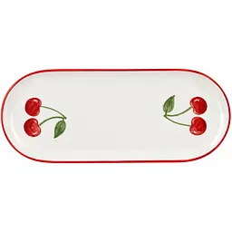 Блюдо Ardesto Cherry, 25х11.6 см овальна  багатокольоровий (AR2125C)