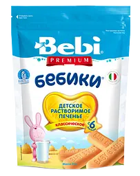 Печиво Bebi Premium Бебіки Класичне, 115 г