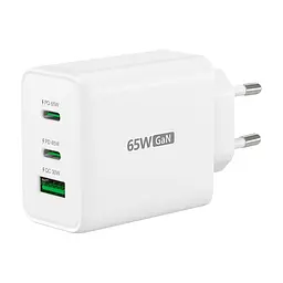 Мережевий зарядний пристрій XPRO C80A PD20W+QC3.0 Type-C to Lightning для телефону та планшета, білий (21664-01) - мініатюра 2