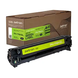 Картридж Patron Canon 716 Green Label, black (PN-716KGL)