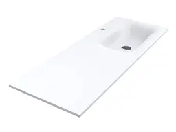 Умивальник Miraggio Jessel 1200 R matt Білий матовий 0002280