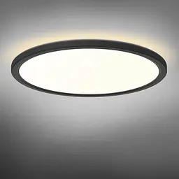 LED світильник з декоративною підсвіткою VIDEX DL5R 22W 3000K-4000K-5000K Black - мініатюра 9