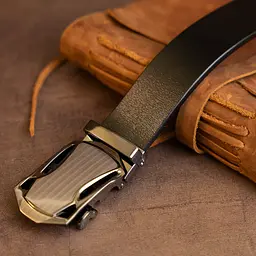 Чоловічий шкіряний ремінь Vintage 115х3,4 см acs0014815 - мініатюра 9