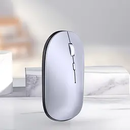 Миша бездротова WIWU WM110 Bluetooth + 2.4G Silver - мініатюра 3