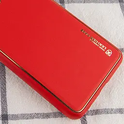 Шкіряний чохол Xshield для Samsung Galaxy M53 5G Червоний / Red - мініатюра 2