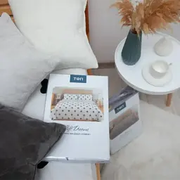 Постільна білизна ТЕП Soft Dreams Turkish 70x70 двоспальна бежева - мініатюра 7