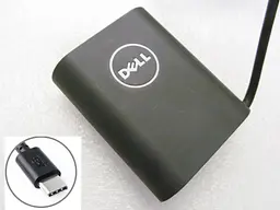 Блок живлення Dell 30W DA30NM150 oval-корпус 20V, 1.5A + 12V, 2A + 5V, 2A, роз'єм USB type-C, [3-pin] - мініатюра 3