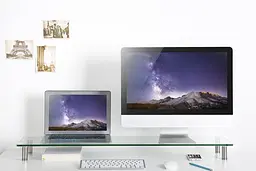 Підставка під монітор Gembird MS-TABLE-GL-01 - мініатюра 4