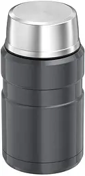 Термос харчовий Thermos Stainless King 710 ml Gun Metal з ложкою - мініатюра 5