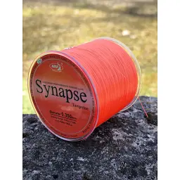 Волосінь Katran Synapse Tangerine 1000m (red-orange) 0.261mm 11.35lb/5.15kg - мініатюра 5