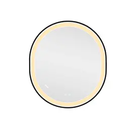 Дзеркало Qtap Gemini 800x700 з LED-підсвічуванням Touch, з антизапотіванням, з димером температури кольору (3000-6500K) Reverse QT2578R8072B - мініатюра 6