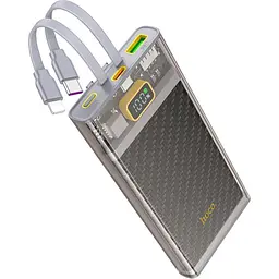 Зовнішній акумулятор Hoco J104 Discovery Edition 10000mAh 22.5W Gray (788955) [161195] - мініатюра 5