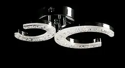 Стельова світлодіодна люстра Splendid Ray L1654/2 LED (CH), хром, 32 Вт, від 4-8 м² - мініатюра 2