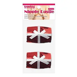 Пестіси LoveToy Reusable Christmas Sequin Square Nipple Pasties
