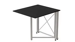 Стіл-книга трансформер Оріон 1 Ferrum-decor 750x810x730 Білий метал ДСП Сосна Кембра 16 мм (FRD-104606) - мініатюра 2