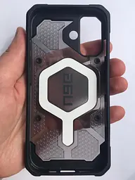 Оригінальний протиударний чохол UAG Pathfinder MagSafe для iPhone 17 Clear Ash 114553113140 - мініатюра 8