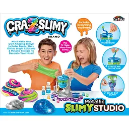 Слайм Cra-Z-Art Metallic Slimy Studio 21 од. (60016CRA) - мініатюра 2