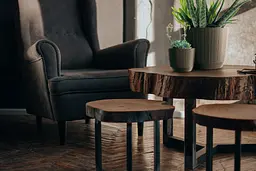 Горщик для квітів Prosperplast Ryfo Eco Wood круглий бежевий 130 мм (82616-4665) - мініатюра 3