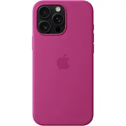 Чохол Silicone Case with MagSafe для Apple iPhone 16 Pro Max Fuchsia AAA [116582] - мініатюра 4