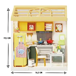 Конструктор-румбокс Mini House серії Інтер'єр - Кухня (8005) - мініатюра 4