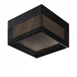 LED світильник IP65 квадратний VIDEX BHD02 9W 2400-3200-4300K Black - мініатюра 2