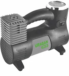 Автомобільний компресор URAGAN 12v / 14А / 40л / 170Вт / 1 м шланг 90210