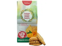 Печиво без глютену КОХАНА 170г Кукурудзяно-апельсинов