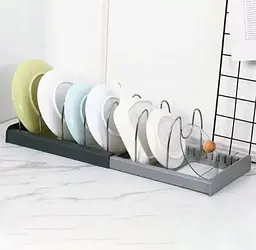 Підставка для кришок і дощок Good Idea Dish Rack з нержавіючої сталі розсувна - мініатюра 6