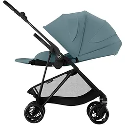 Коляска Cybex Melio Carbon Stormy Blue з бампером (525000019) - мініатюра 3