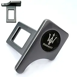 Заглушка ременя безпеки Maseratti логотип Темні 1 шт