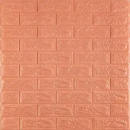 3D панель Sticker Wall самоклеюча 700х770х7мм цегла Пудра SW-00001800