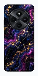 TPU чохол Demsky Purple space marble для Xiaomi Redmi 14C / Poco C75