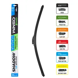 Безкаркасна щітка Winso Pro Shadow 24/600 мм (117600) - мініатюра 3