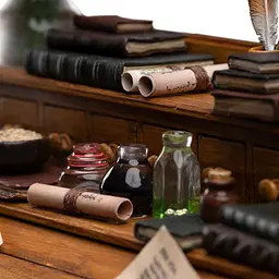 Статуетка Lord of Rings Bilbo Baggins At His Desk Statue 1/6 scale - мініатюра 9