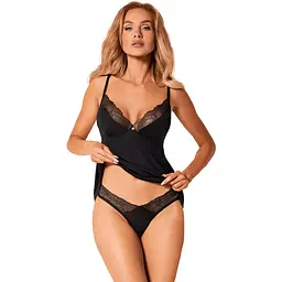 Топ та трусики Obsessive Bella Rou top & panties топ трусики XS/S