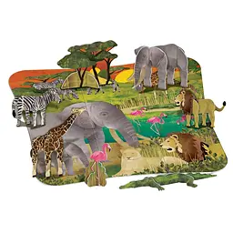 Пазл 3D 4M Thinking Kits Африка (00-04679) - мініатюра 2