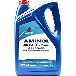 Олія моторна мінеральна Aminol Advance AC2 15W40 SG/CD 7 л (164946)