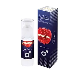 Смазка для анального секса MAI Attraction Anal for Him (50 мл) на водной основе с феромонами - мініатюра 2