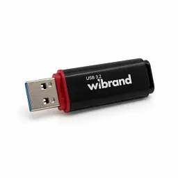 Флеш накопичувач USB 64Gb Wibrand Scarab, Black, USB 3.2 Gen 1 (WI3.2/SC64P11B) - мініатюра 3