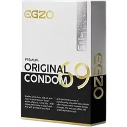 Анатомічні презервативи Egzo Original № 3, Телесный