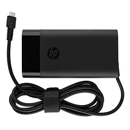 Блок живлення для ноутбука HP TYPE-C 90W чорний OVALE - мініатюра 2