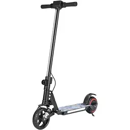 Дитячий Електросамокат E-Scooter ES3 LED + амортизатор Чорний