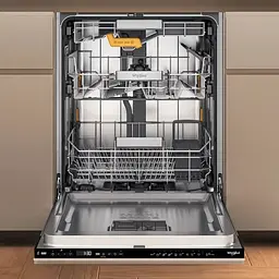 Посудомийна машина Whirlpool вбудовувана, 14 комплектів A+++, 60 см, дисплей, білий - мініатюра 4