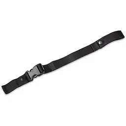 Нагрудний ремінь Tatonka Chest Belt 25 мм Чорний