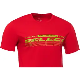 Футболка Select T-Shirt Graded Logo L Red - мініатюра 2