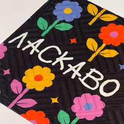 Килим придверний «Ласкаво просимо. Квіти» - мініатюра 2