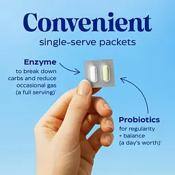 Пробіотики з ферментами від здуття живота Enzymedica Probiotics and Enzyme for Gas & Bloating 30 вегетаріанських капсул - мініатюра 3