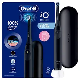 Зубна електрощітка Braun Oral-B iO Series 2 iOS2.1D9.2K Black - мініатюра 2